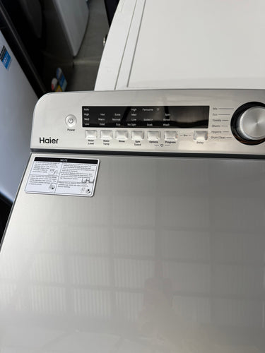 Factory second Haier HWT09AN1 9kg Top Load Washing Machine - Second Hand Appliances Geebung